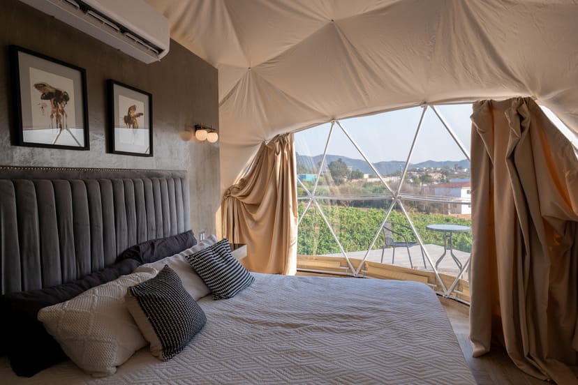 Premium glamping accommodation