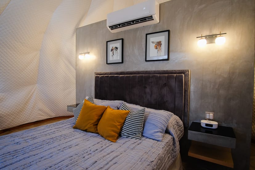 Dome with stunning landscape views